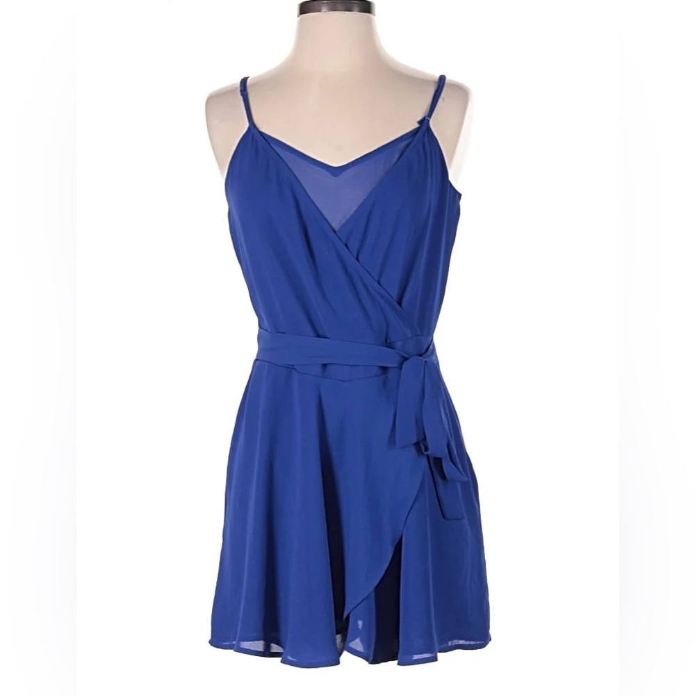 Express Vibrant Blue Dress